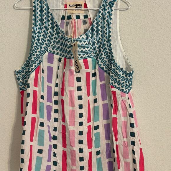 Savanna Jane Tops - Savanna Jane Multicolor Women’s embroidered top